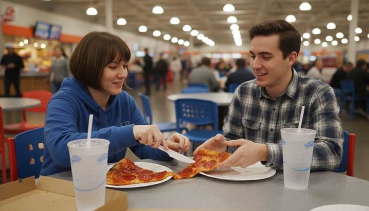 How to order and eat Costco pizza in a more weight loss friendly way