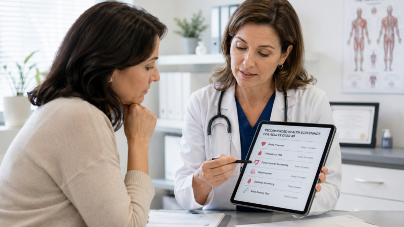 The Most Important Health Screenings After 40