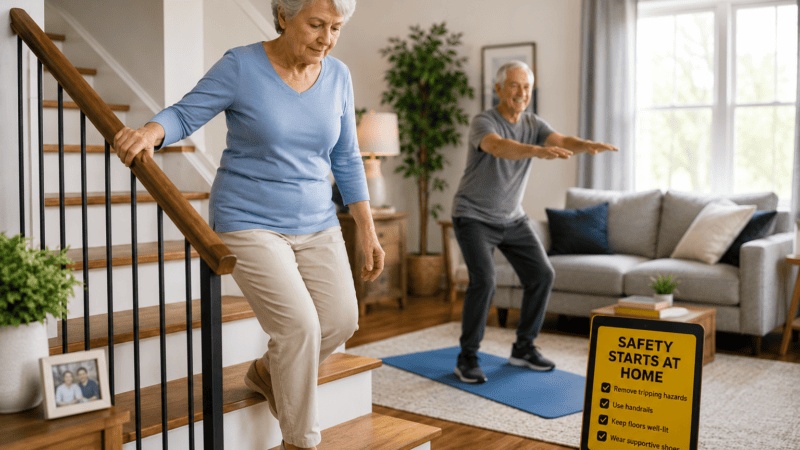 Fall Prevention for Seniors: How to Stay Mobile With Age