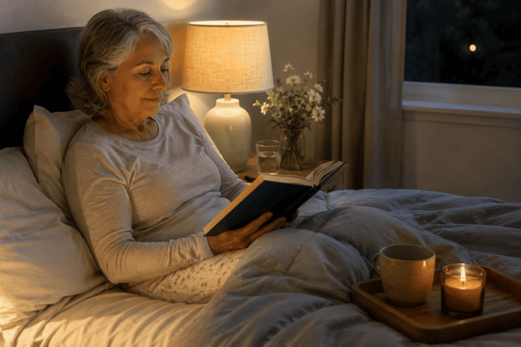 A bedtime routine that calms the body, plus signs to call a doctor