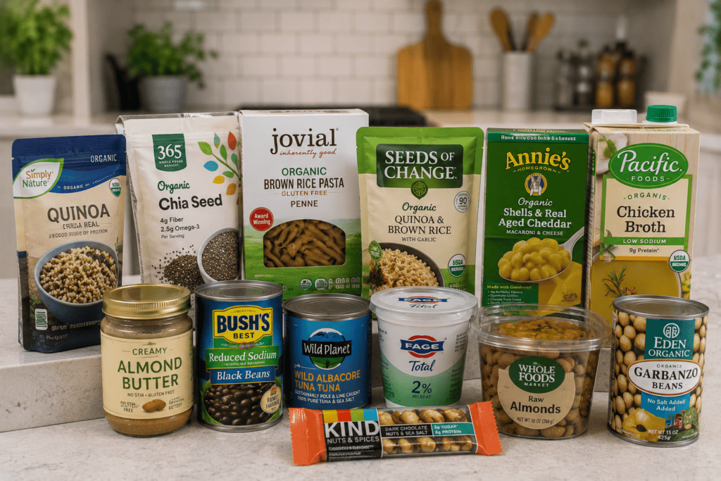 Packaged foods that can fit a healthy diet